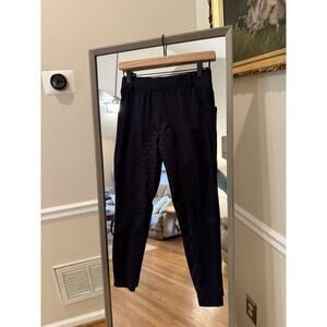 EUC FitsT4 Sports Equestrian Riding Pants Leggings Women’s Size Medium- Black